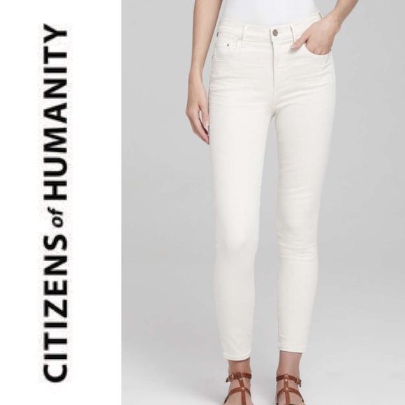 Citizens Of Humanity Jeans C Of H Jeans Rocket Crop High Rise Skinny Natural Poshmark